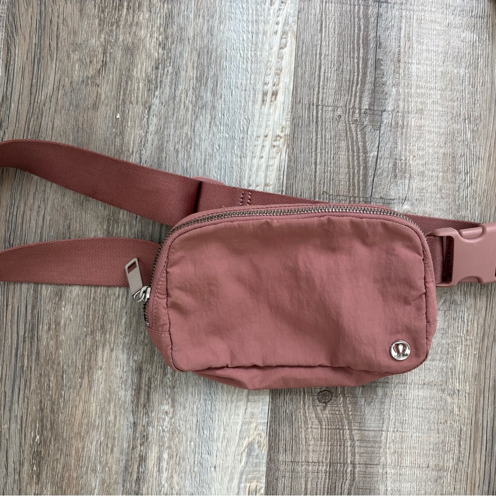 Lululemon Athletica Pink Crossbody Bag Minimalist Design